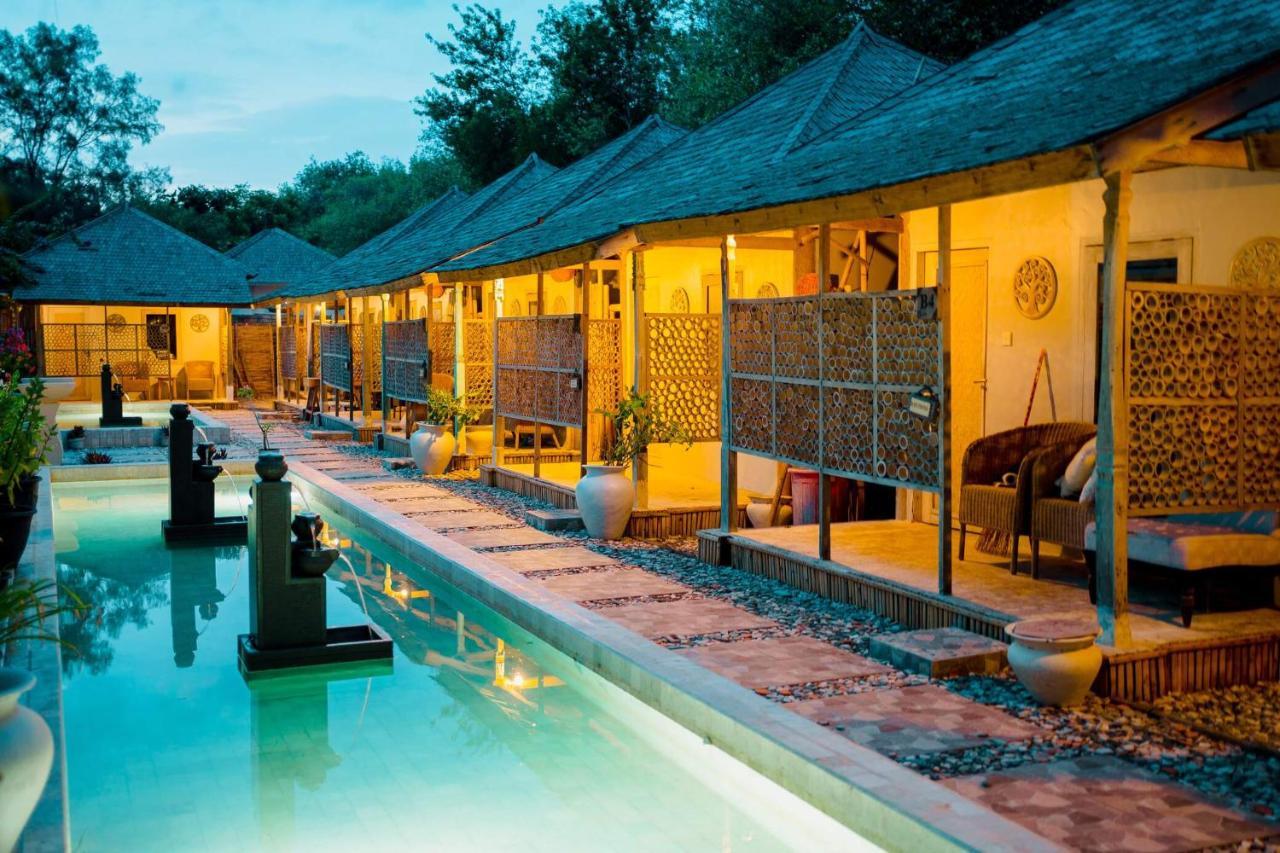 Bungalow Cafe Gili Beachfront Gili Meno Exterior foto