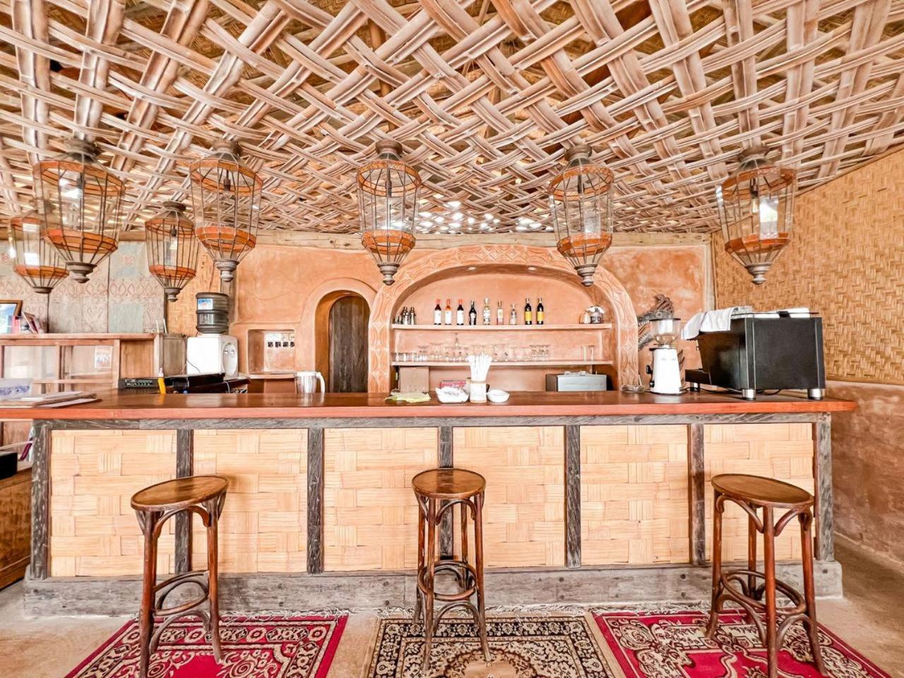 Bungalow Cafe Gili Beachfront Gili Meno Exterior foto